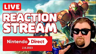 February Nintendo Direct Reaction Stream