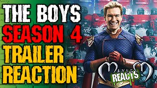 THE BOYS SEASON 4 REACTION - The Boys – Season 4 Official Trailer | Prime Video