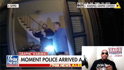 GRAPHIC WARNING – Footage of Paul Pelosi Attack And Break In Released