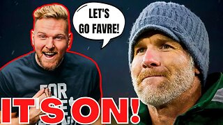 Pat McAfee FIRES BACK at Packers Legend Brett Favre over Defamation Lawsuit!