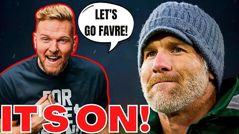 Pat McAfee FIRES BACK at Packers Legend Brett Favre over Defamation Lawsuit!