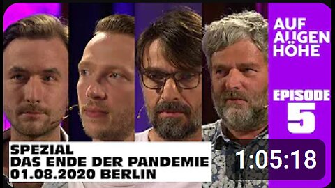 June 1, 2024..🎥🇩🇪🇦🇹🇨🇭🇪🇺👁️FAIR-TALK👁️"Auf Augenhöhe"👁️☝️5👉 Der Talk mit Jens Lehrich und seinen Gästen Kilez More, Hendrik Sodenkamp, Dr. Christoph Gringmuth und Thomas Stapper.Premiere am 03.08.