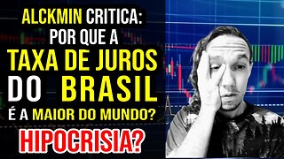 Vice-presidente Alckmin critica taxa de juros no Brasil, mas esquece do período de Lula?