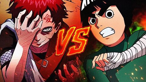 NARUTO, Rock Lee vs Gaara Luta Completa Dublado em Português Naruto clássico