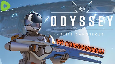 Elite Dangerous Odyssey VR - So Cool and Awesome to See the Actual Size of things in Space!