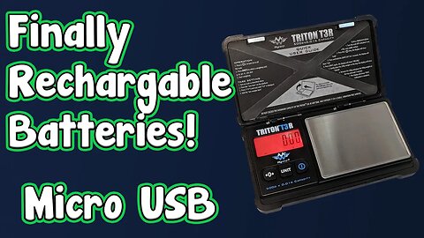 The Triton T3R Rechargeable Scale with 500g x .01g Precision - An Unboxing & Review For 3D Prints.