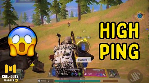 HIGH PING 😱| Call Of Duty Mobile