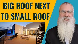 Mishna Eruvin Chapter 9 Mishnah 2. Big roof next to small roof