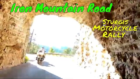 Iron Mountain Road Motorcycle Ride during Sturgis Motorcycle Rally