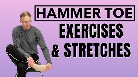Top 5 Hammer Toe Stretches & Exercises (Avoid Surgery) (Toe Ext. Stretch)