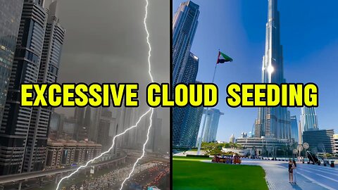 Dubai's Cloud Seeding Now Flood & Heavy Rain Destroyed The World Richest Desert City