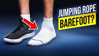 Should You Jump Rope Barefoot?