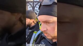 Police Arrested 15 yearold Protestor for protesting! Parliament Hill | Jan.28, 2023
