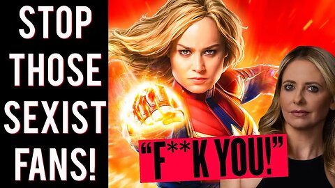 Buffy actress begs Marvel for work by attacking fans! Defends Captain Marvel as best MCU film!