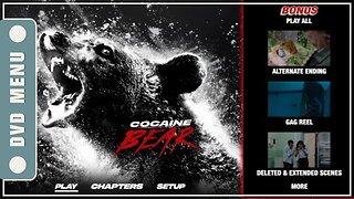 Cocaine Bear - DVD Menu