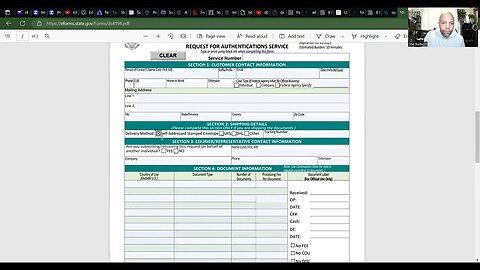 The New Department of State DS-4194 - Authentication Form & Information