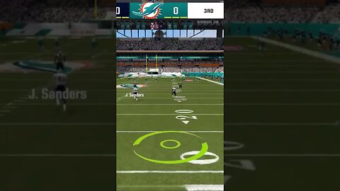 Dolphins Kicker Jason Sanders Kickoff Gameplay - Madden NFL 23 Mobile Football