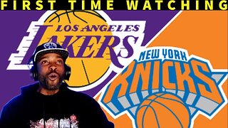 First Time Watching Lakers at Knicks Full Game Highlights | Asia and BJ React