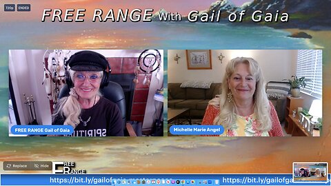 “Dark Past; Bright Future! LOVE R-EVOLUTION” with Michelle Marie and Gail of Gaia on FREE RANGE