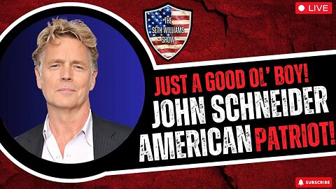 Just A Good Ol' Boy! John Schneider Joins The Seth Williams Show! 5/1/24