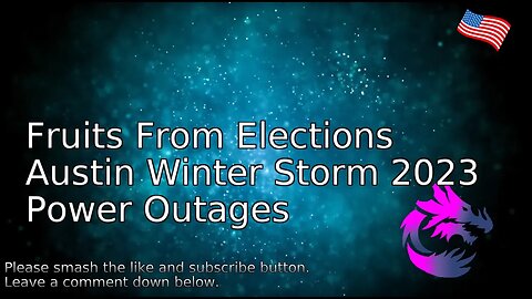 Fruits From Elections Austin Winter Storm 2023