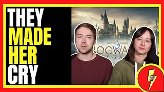 Trans Activist Harass Streamers| Makes @GirlfriendReviews Cry For Playing Hogwarts Legacy