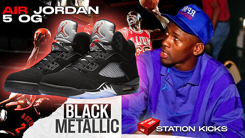 AIR JORDAN 5 OG “BLACK METALLIC” RETURNS SPRING 2025 | STATION KICKS