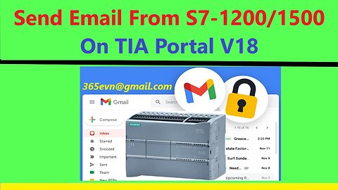 0181 - Send email from S7-1200-s7-1500 on tia portal v18 upd1