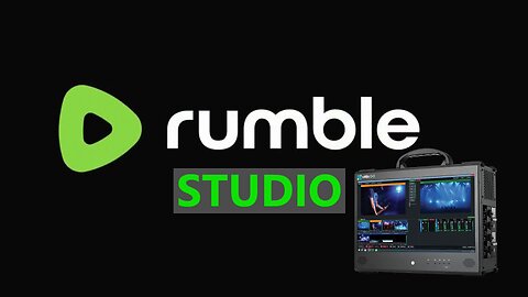 RUMBLE STUDIO + VMIX VIDEO STREAMING