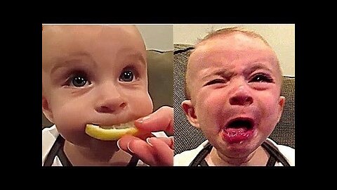 Lemon taste Baby reactions