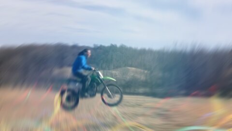 Mid-Air on Dirt bikes!😱