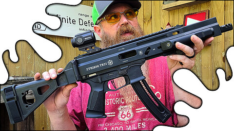 This 22LR is FUN but is it ACCURATE? 🎯 Grand Power Stribog TR22 🔥