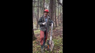 How to Put a Chainsaw Chain On Without Tools Bend the Bar