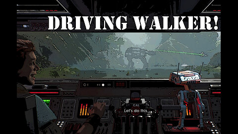 Driving AT-ST Walker || Star Wars Jedi: Fallen Order