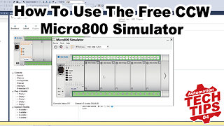 How To Use The CCW Micro800 PLC Simulator