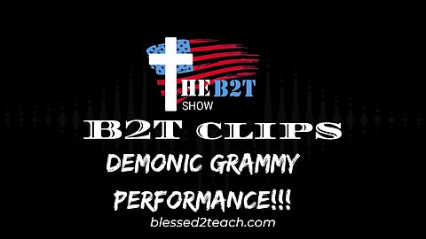 Demonic Grammy Performance!!!