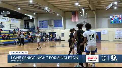 Senior night at John Carroll Catholic ends in blowout win