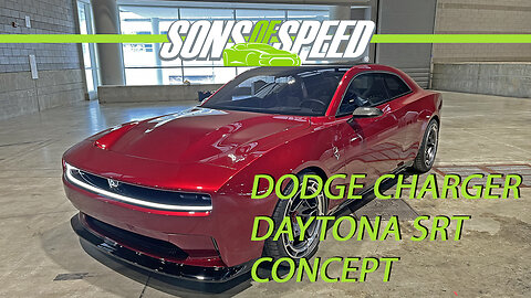 Dodge Charger Daytona SRT Electric Concept!