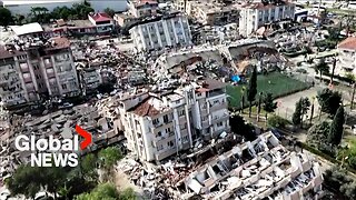 Drone video shows scale of devastation in Turkey, Syria following deadly earthquake - starmoon
