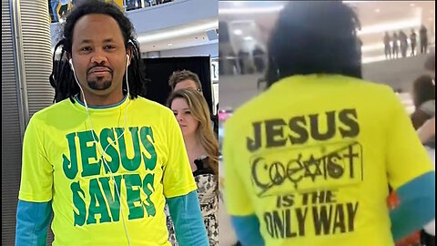 Christian Man Thrown Out Of Mall Of America For 'Jesus Saves' Shirt Has Message For US