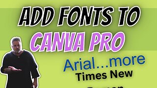 Add Fonts To Canva Pro. How To Upload Fonts to Canva Of Your Choice.