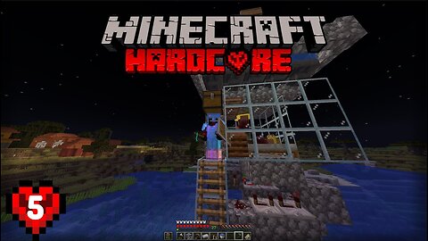 I Built a crazy fast Iron farm!!! Minecraft Hardcore ep.#5