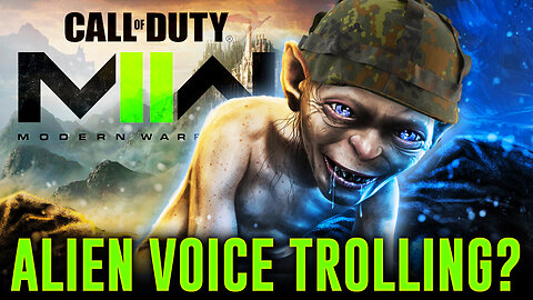 Modern Warfare 2 Alien Voice Trolling ( Call Of Duty )