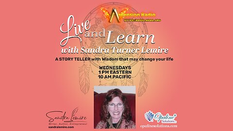 Live and Learn with Sandra Turner Lemire Ep 17 Get the Red Out 02 07 2023