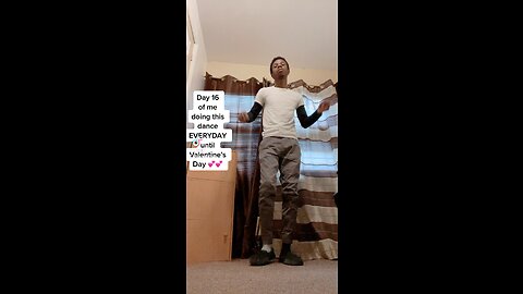 Day 16 Of Me Doing This TikTok Dance EVERYDAY Until Valentine’s Day