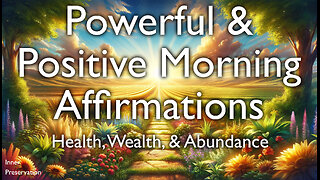 Powerful & Positive Morning Affirmations - 21 days to change your life -I AM Affirmations For Health
