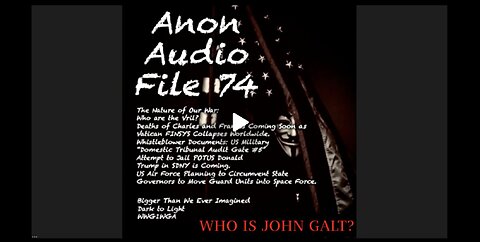 SGANON AUDIO #74 Trump Jail Attempt | US Mil_Ops Document Dump | USAR Subterranean War: The Vril