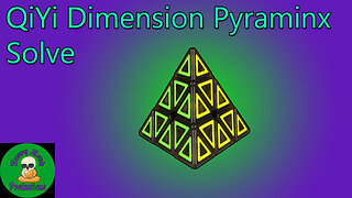 QiYi Dimension Pyraminx Solve