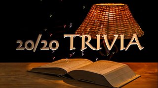 20/20 Trivia So 20 General Trivia Quiz Questions With 20 Seconds To Answer. Are You are Smart Enough