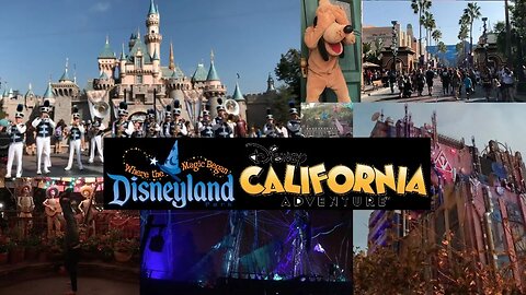 I went to Disneyland and California Adventure